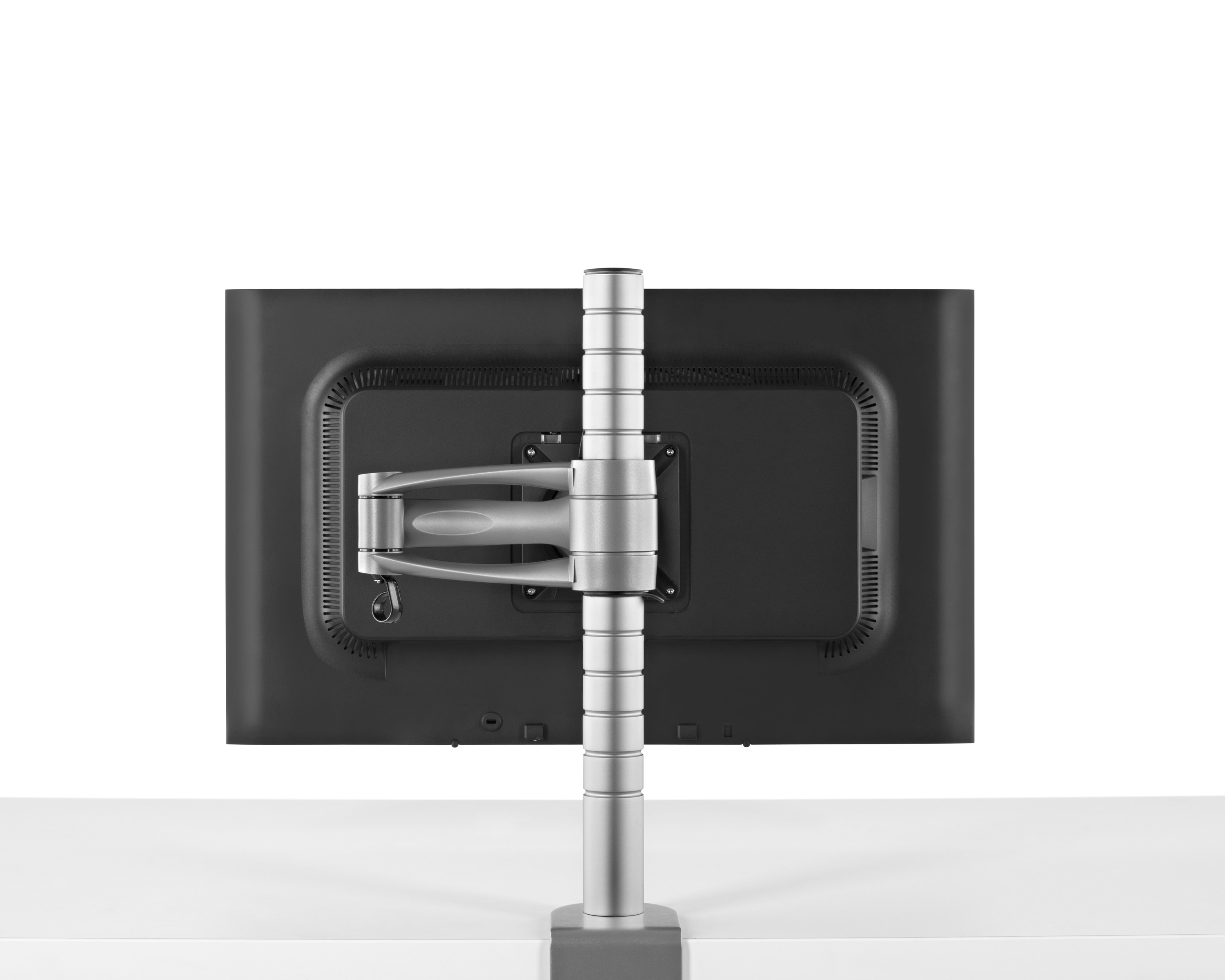 办公辅件|显示器支架|办公家具|万象城(中国)家具|Wishbone 台面显示屏（立柱）支架